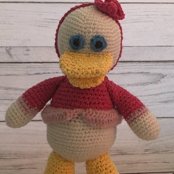 Handmade crochet stuffed animal - Picture 2 of 2